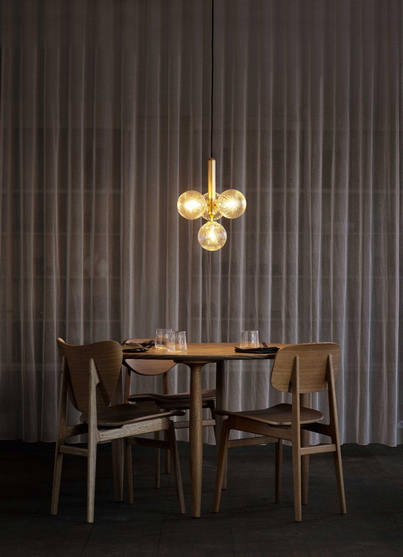 Calyxia Glass Classic Industrial Pendant Light - Letslighting