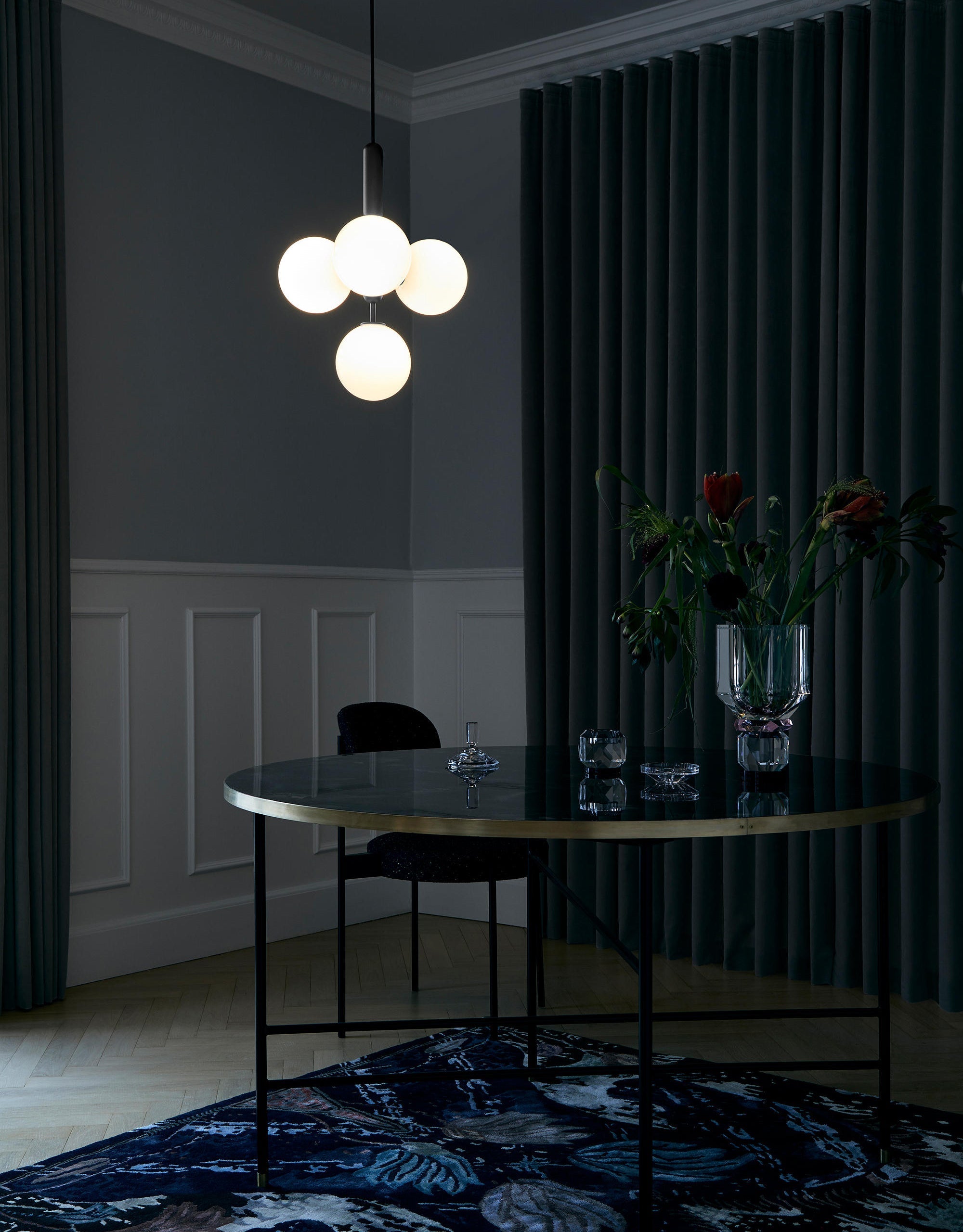Calyxia Glass Classic Industrial Pendant Light - Letslighting