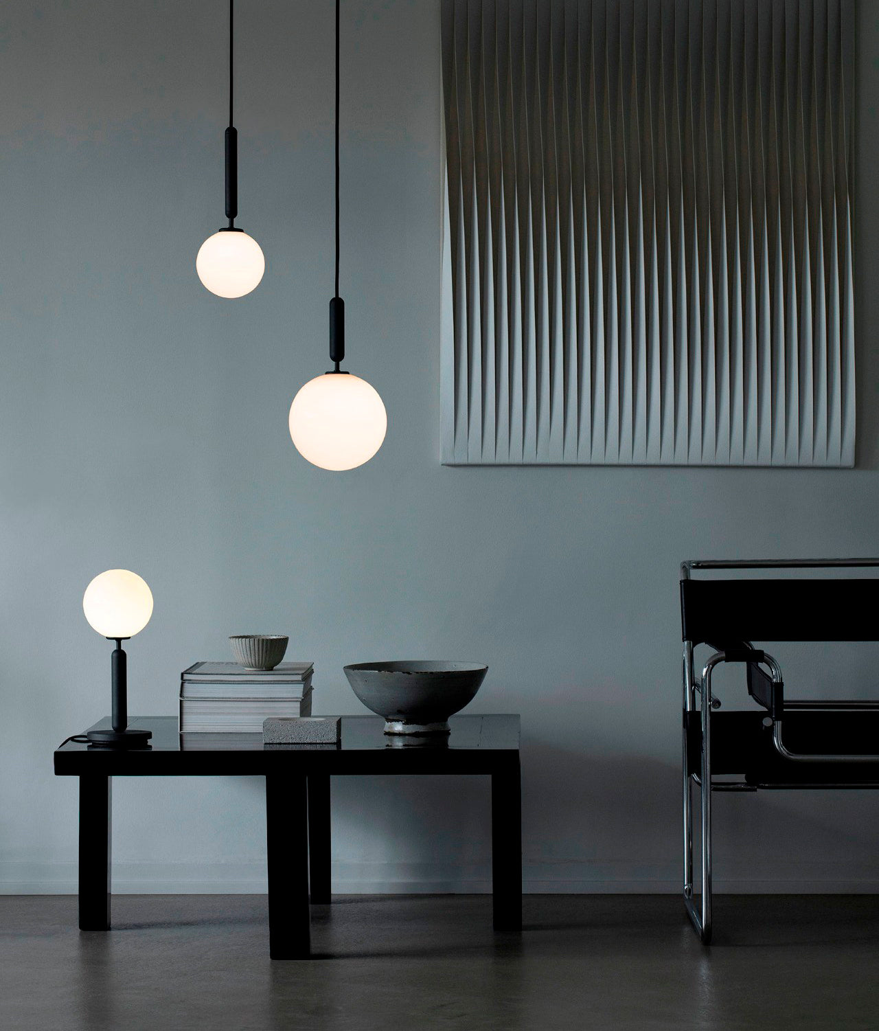 Calyxia Glass Classic Industrial Pendant Light - Letslighting