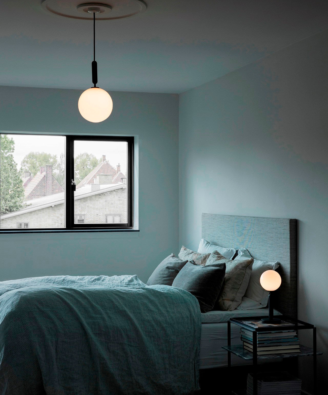 Calyxia Glass Classic Industrial Pendant Light - Letslighting