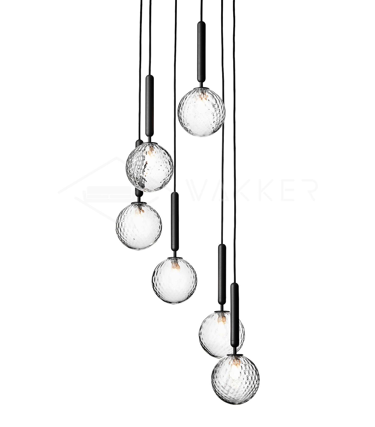 Calyxia Glass Classic Industrial Pendant Light - Letslighting
