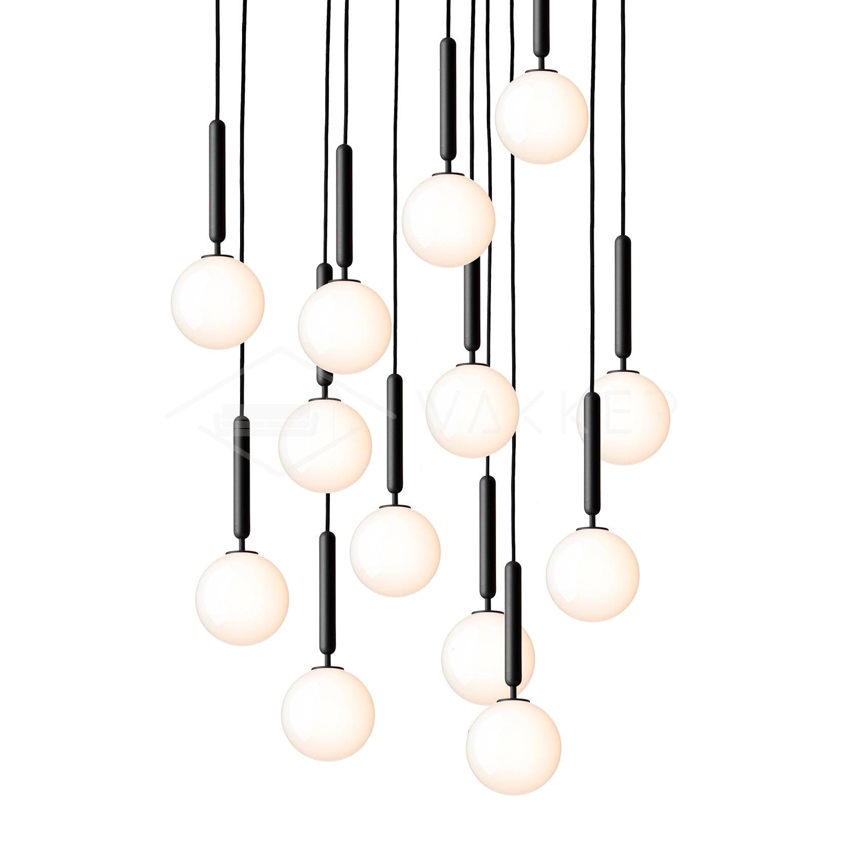 Calyxia Glass Classic Industrial Pendant Light - Letslighting
