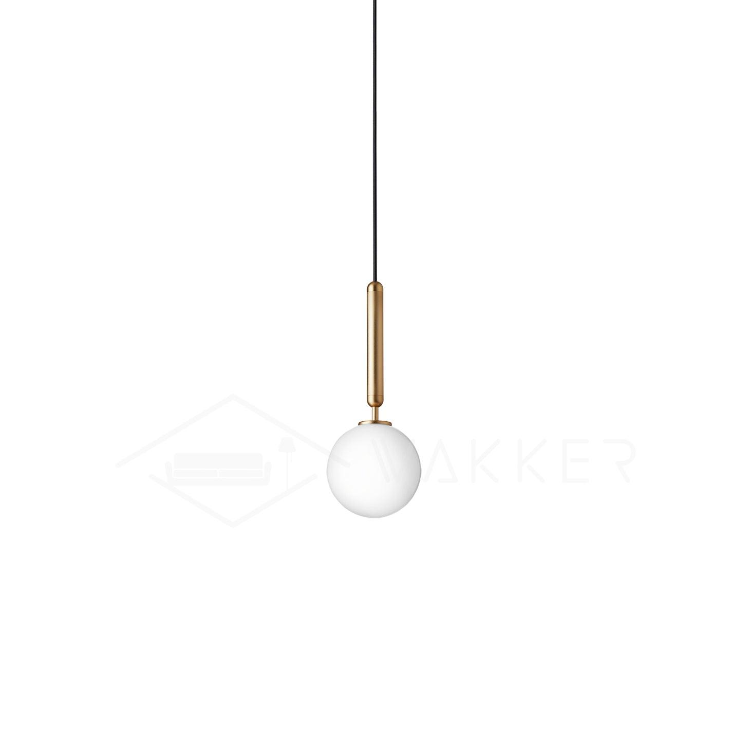 Calyxia Glass Classic Industrial Pendant Light - Letslighting