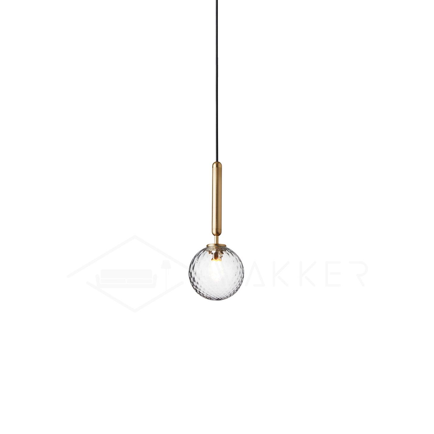 Calyxia Glass Classic Industrial Pendant Light - Letslighting