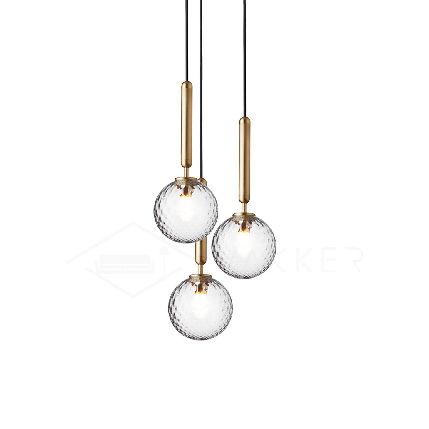 Calyxia Glass Classic Industrial Pendant Light - Letslighting