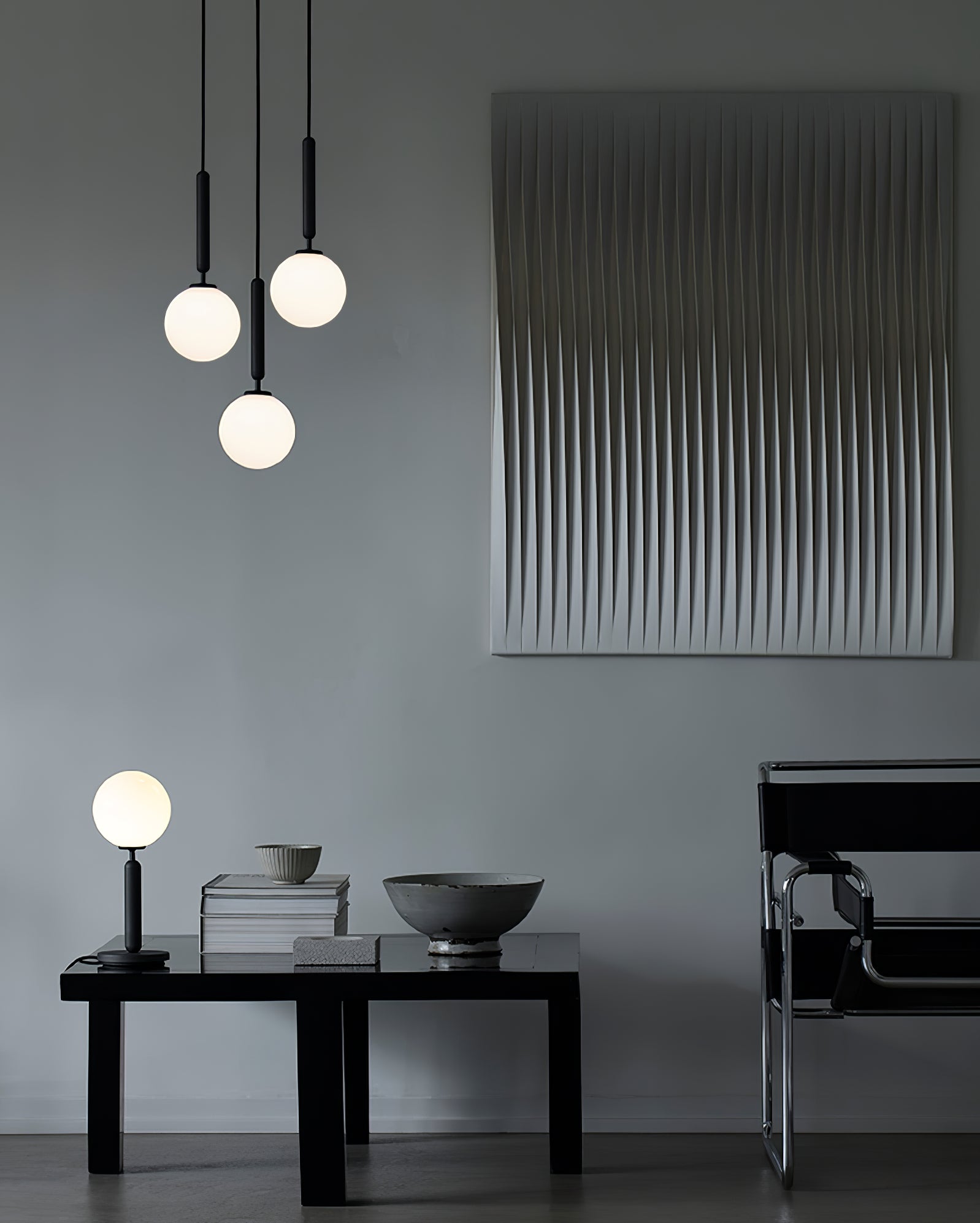 Calyxia Glass Classic Industrial Pendant Light - Letslighting