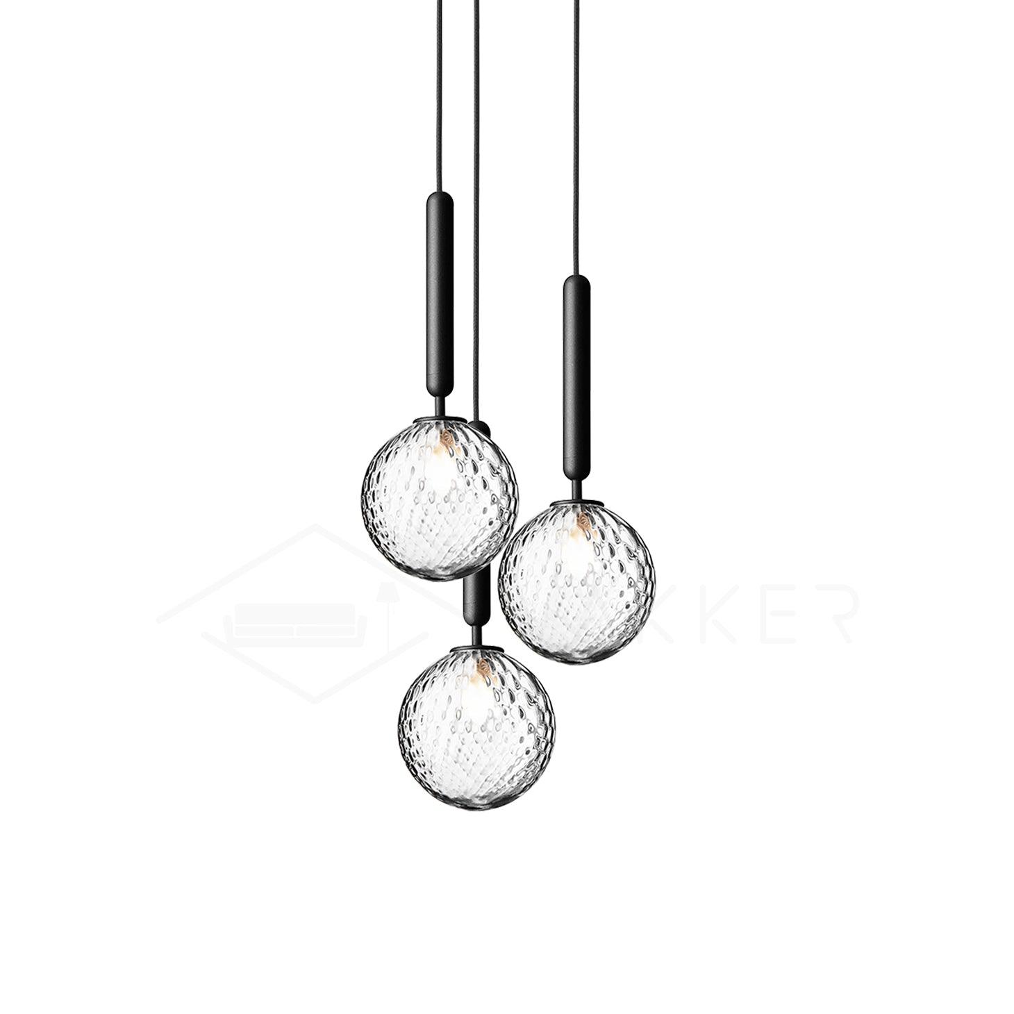 Calyxia Glass Classic Industrial Pendant Light - Letslighting
