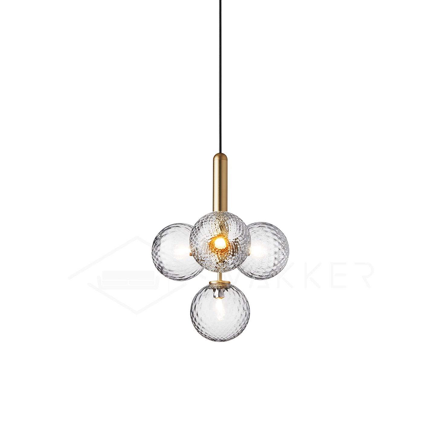 Calyxia Glass Classic Industrial Pendant Light - Letslighting