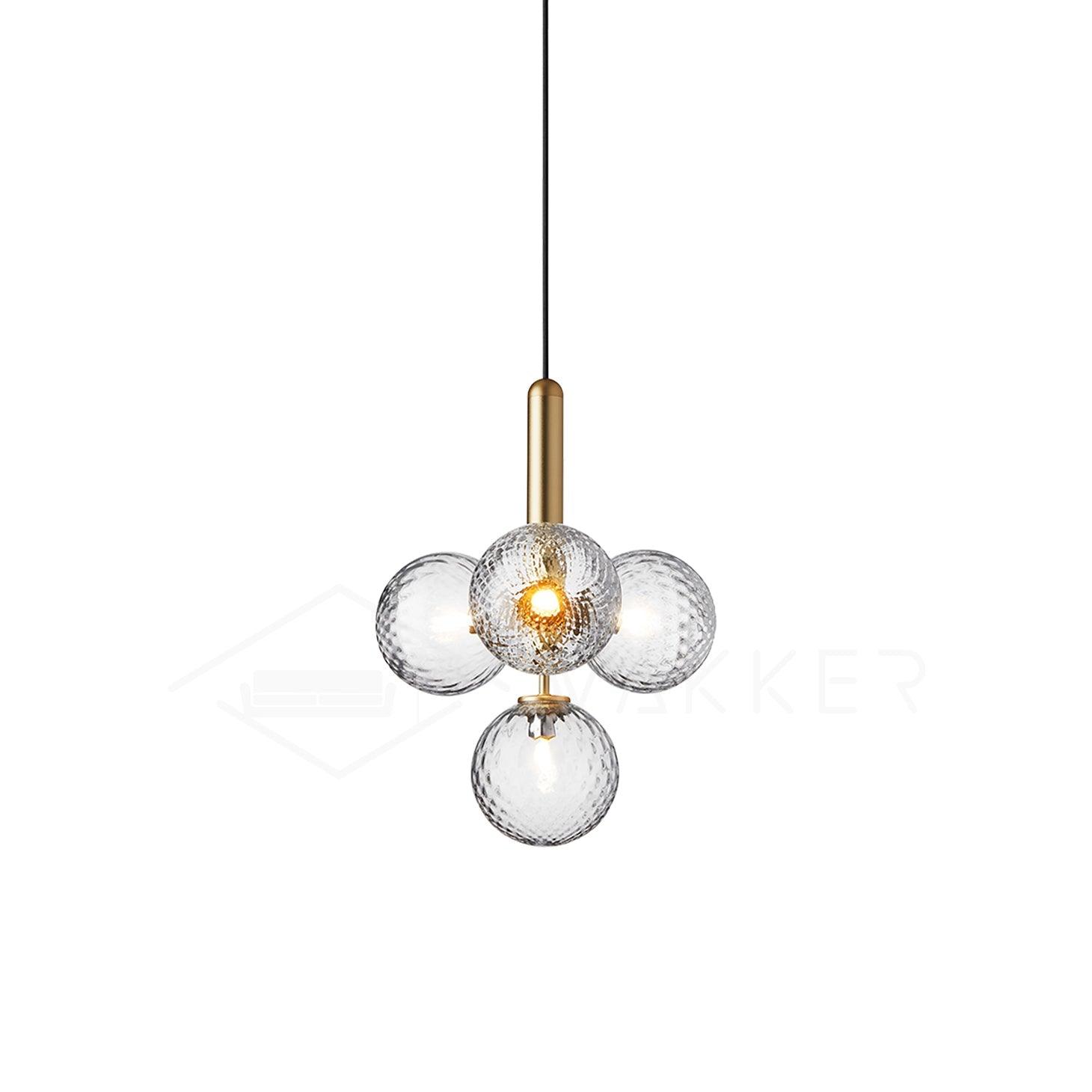 Velain Brass Industrial Pendant Light - Letslighting