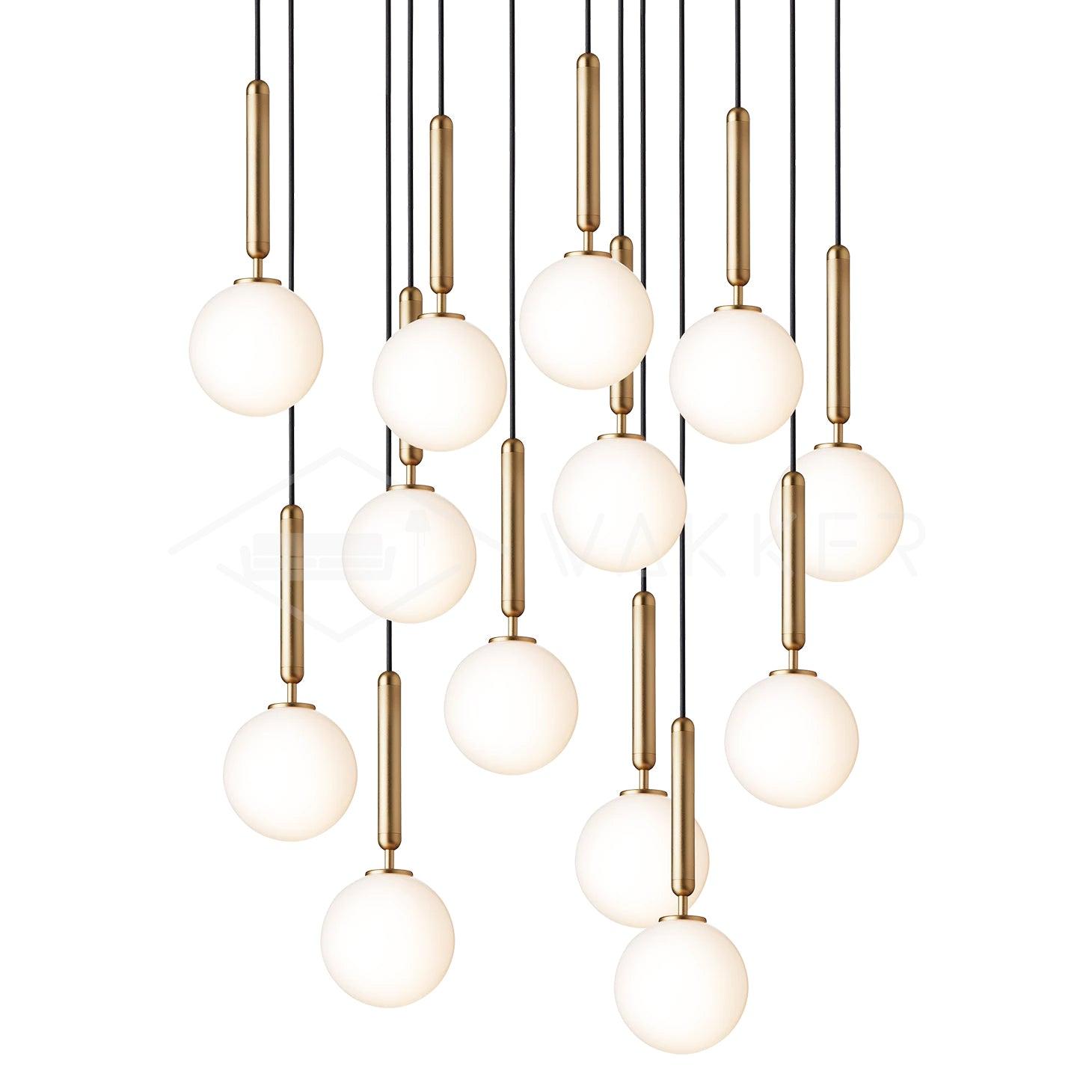 Calyxia Glass Classic Industrial Pendant Light - Letslighting