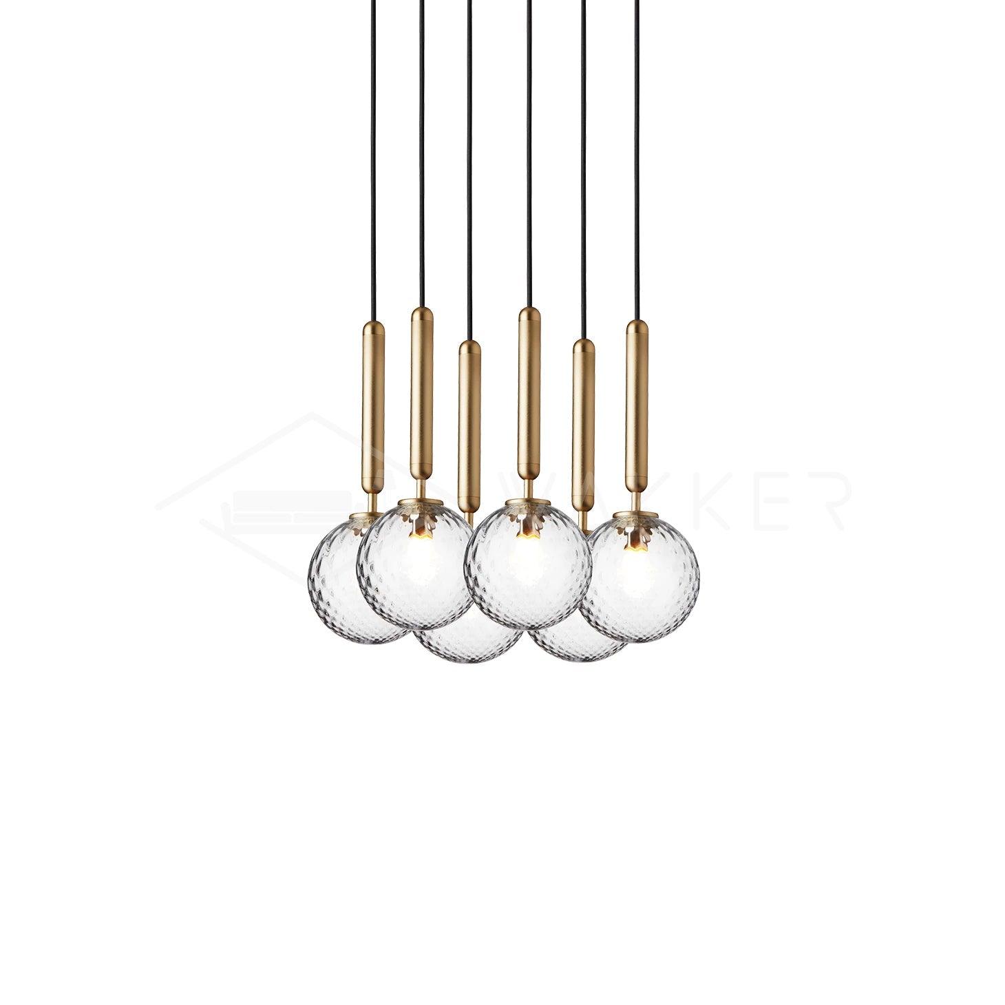 Velain Brass Industrial Pendant Light - Letslighting