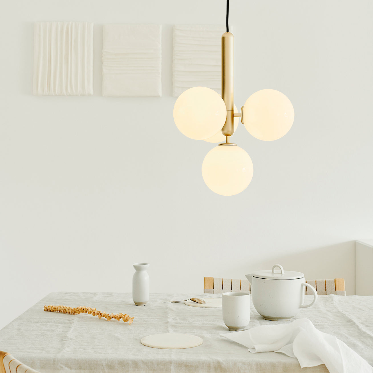 Calyxia Glass Classic Industrial Pendant Light - Letslighting