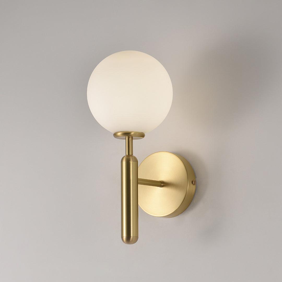 Ilirila Modern Minimalist Brass Glass Wall Light - Letslighting