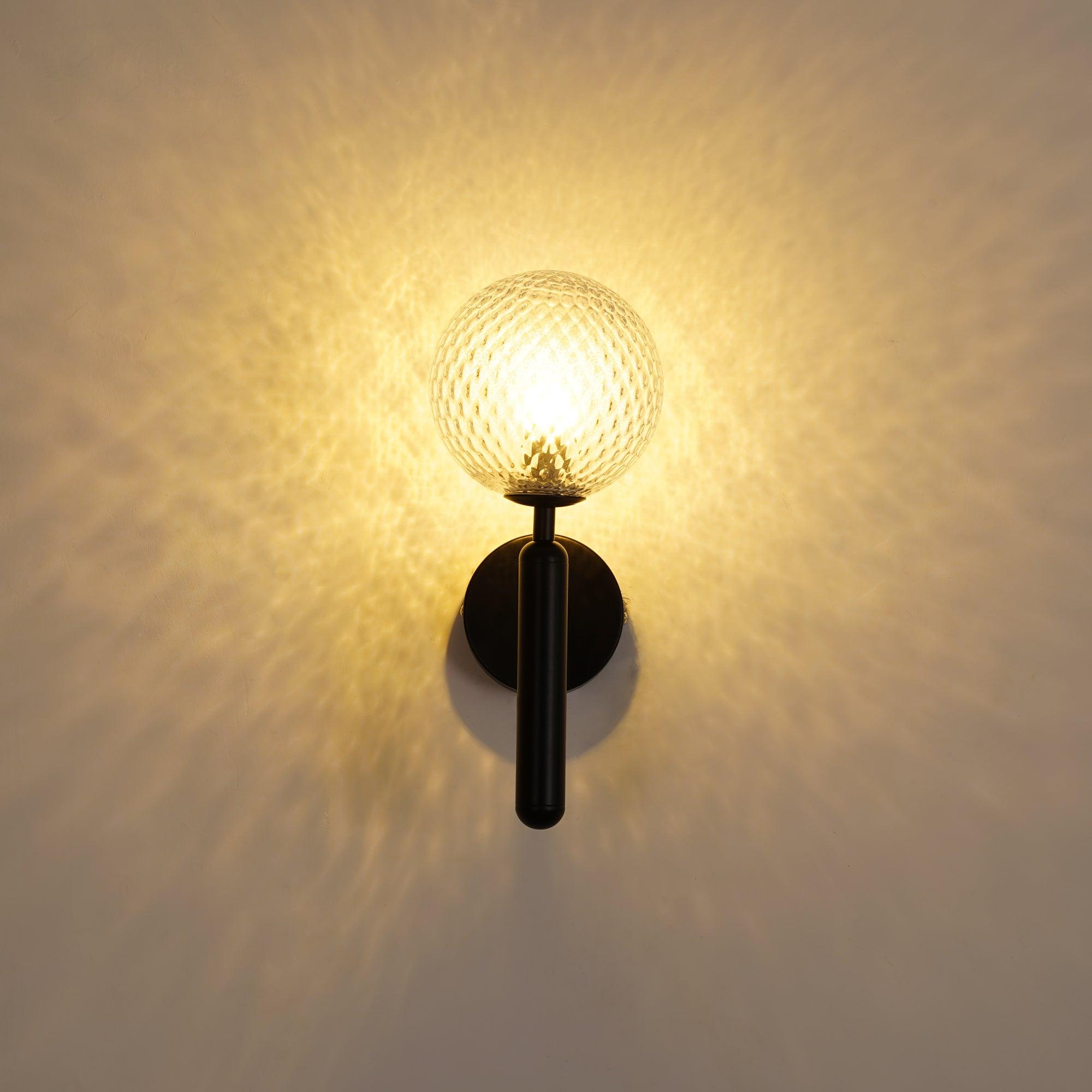 Ilirila Modern Minimalist Brass Glass Wall Light - Letslighting