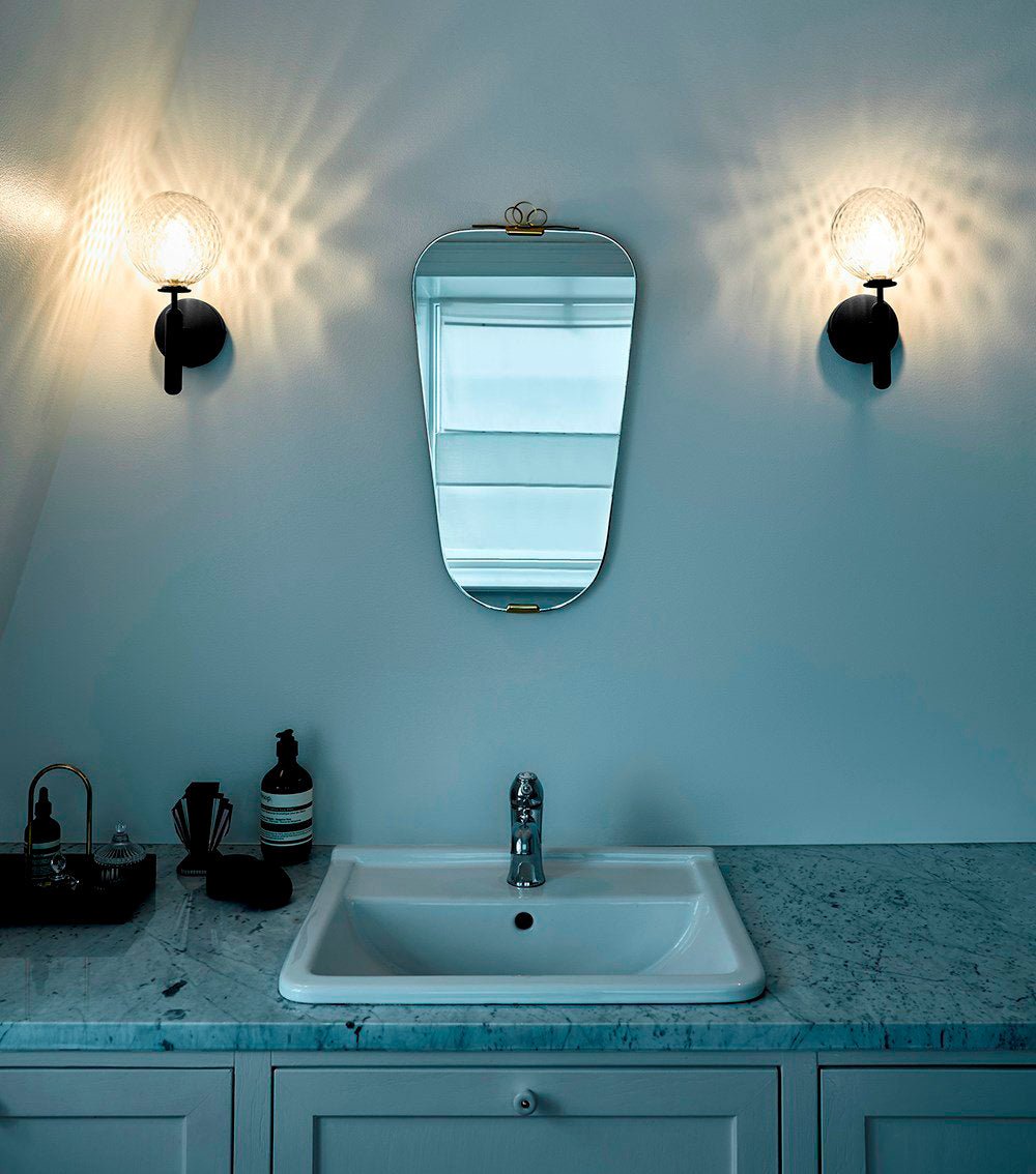 Ilirila Modern Minimalist Brass Glass Wall Light - Letslighting