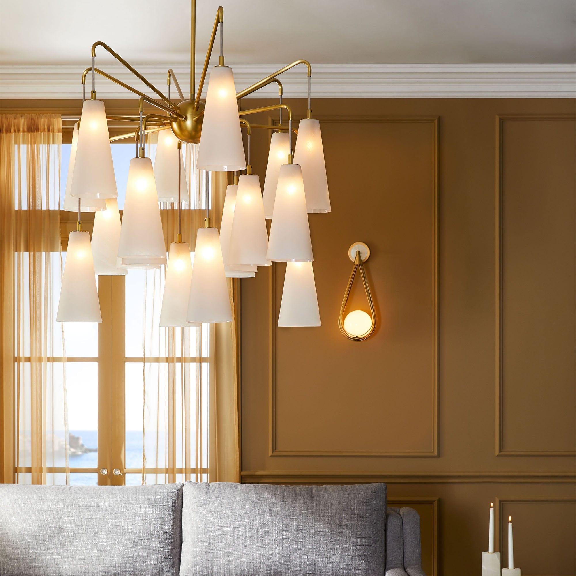 Avtheira Postmodern Luxury Glass Chandelier - Letslighting