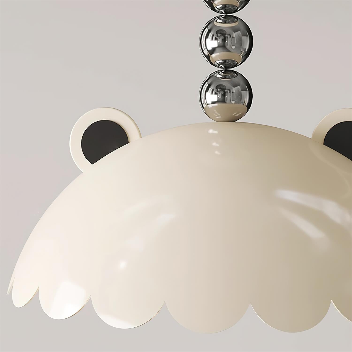 Miki Ceiling Light Cat Ears Shiny Orbs Playful - Letslighting