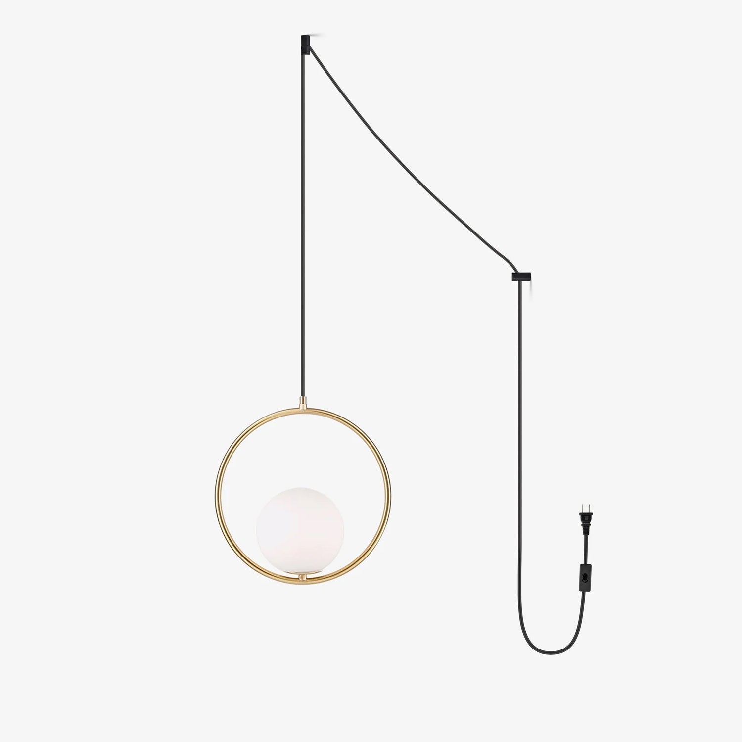 Orb Modern Brass Pendant Light - Letslighting