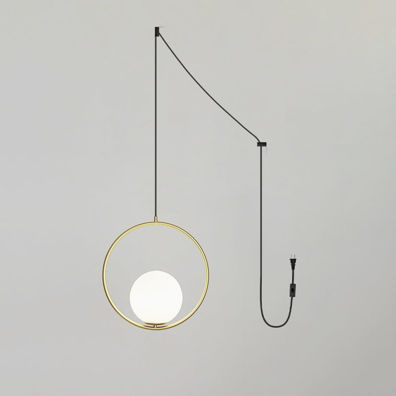 Orb Modern Brass Pendant Light - Letslighting