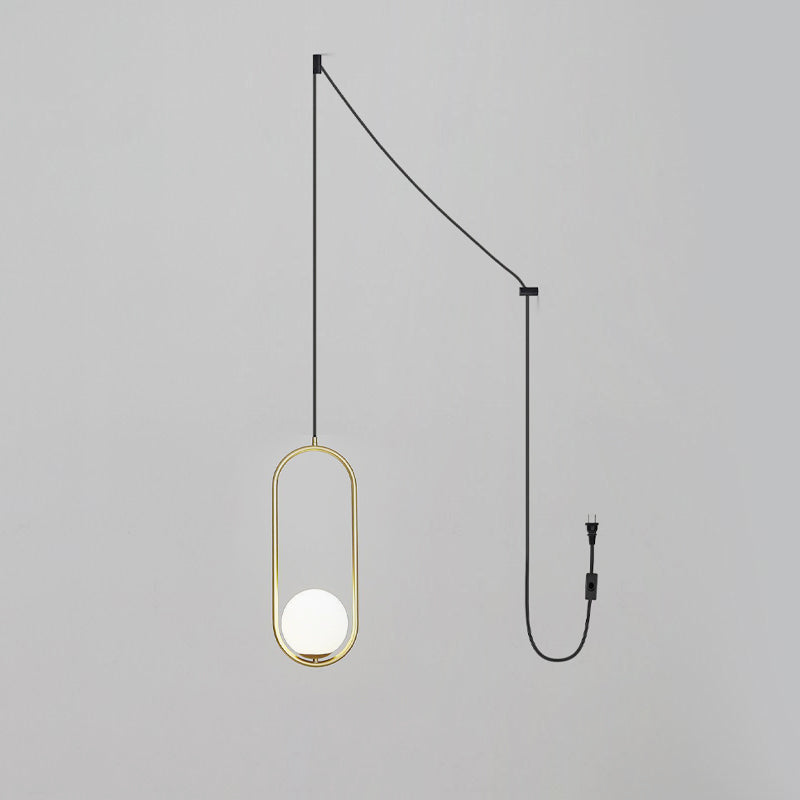 Orb Modern Brass Pendant Light - Letslighting