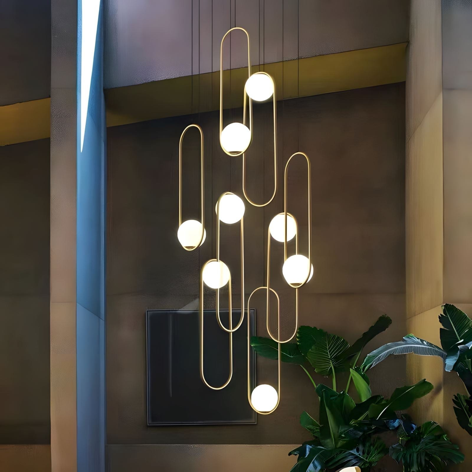 Lylorarae Modern Minimalist Combination Glass Chandelier - Letslighting