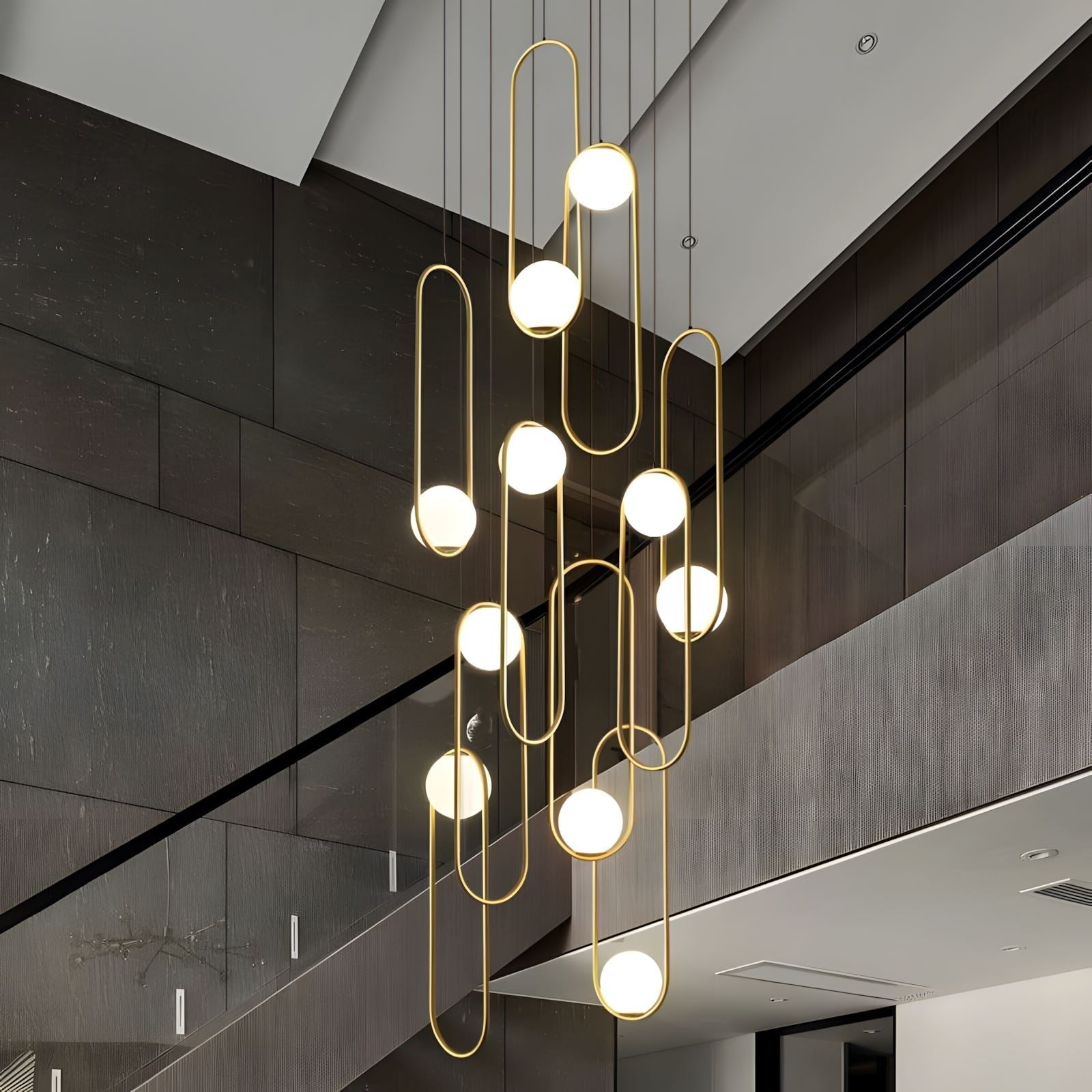 Lylorarae Modern Minimalist Combination Glass Chandelier - Letslighting