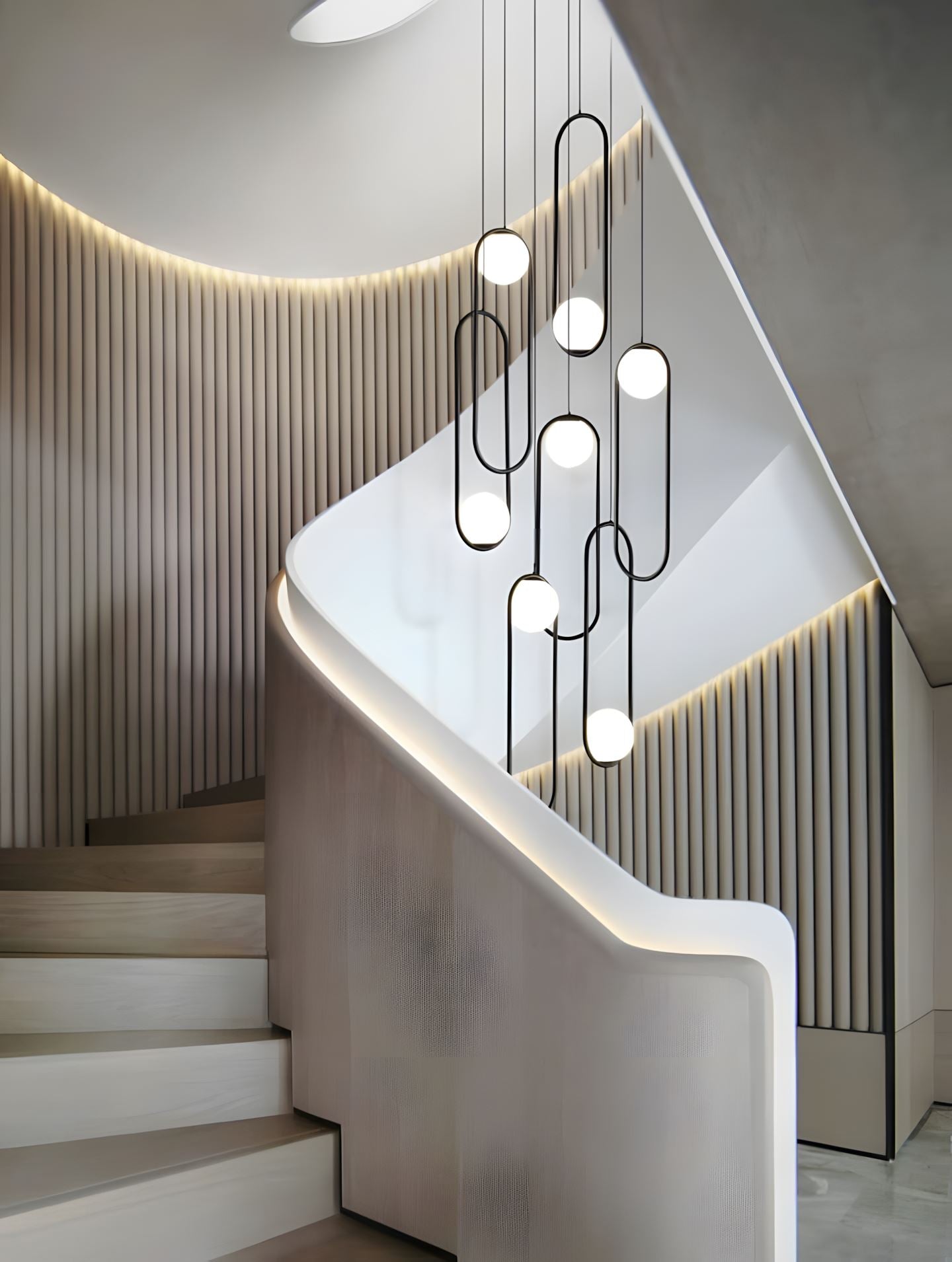 Lylorarae Modern Minimalist Combination Glass Chandelier - Letslighting
