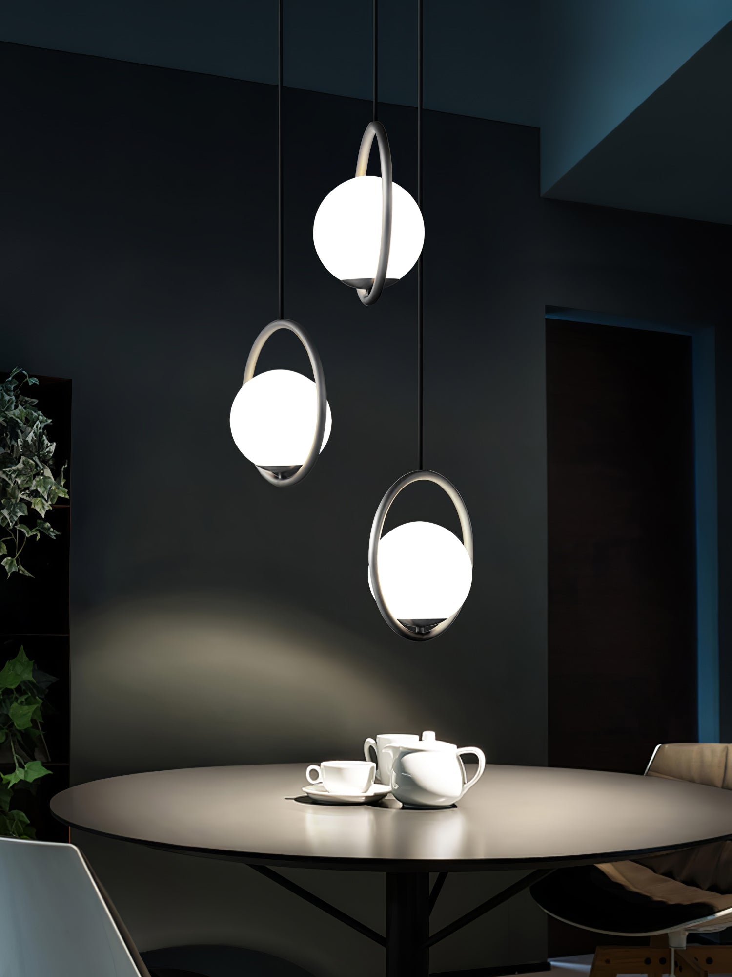 Lustra Pendant Lamp Brass Modern Ring - Letslighting