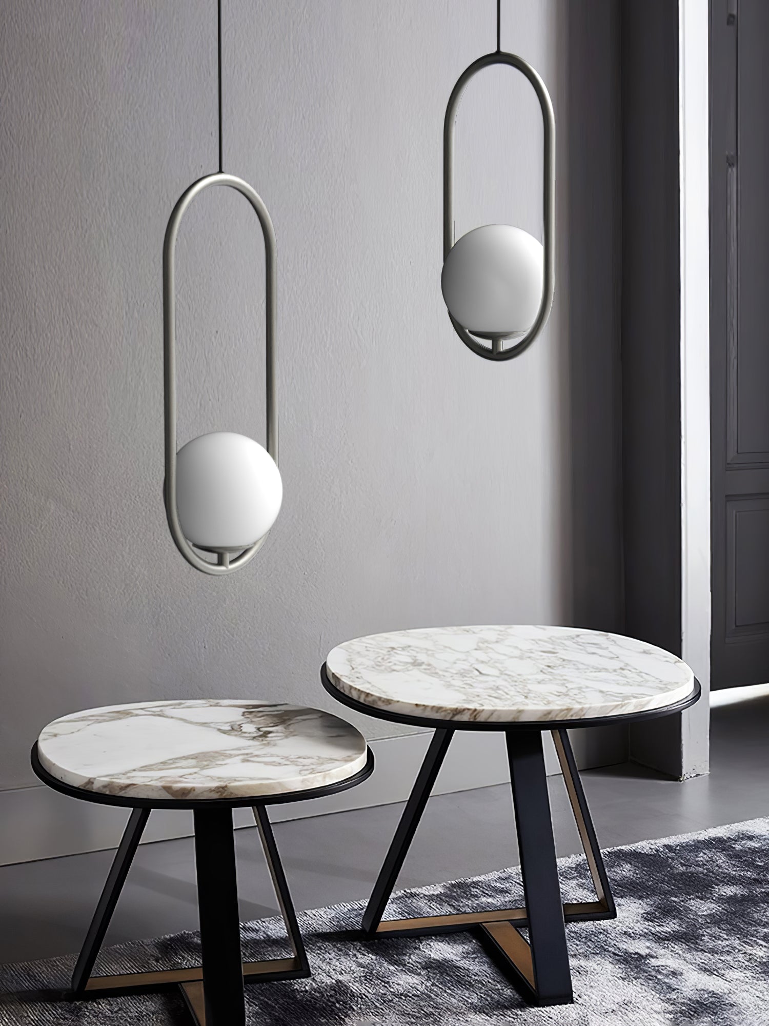 Lustra Pendant Lamp Brass Modern Ring - Letslighting