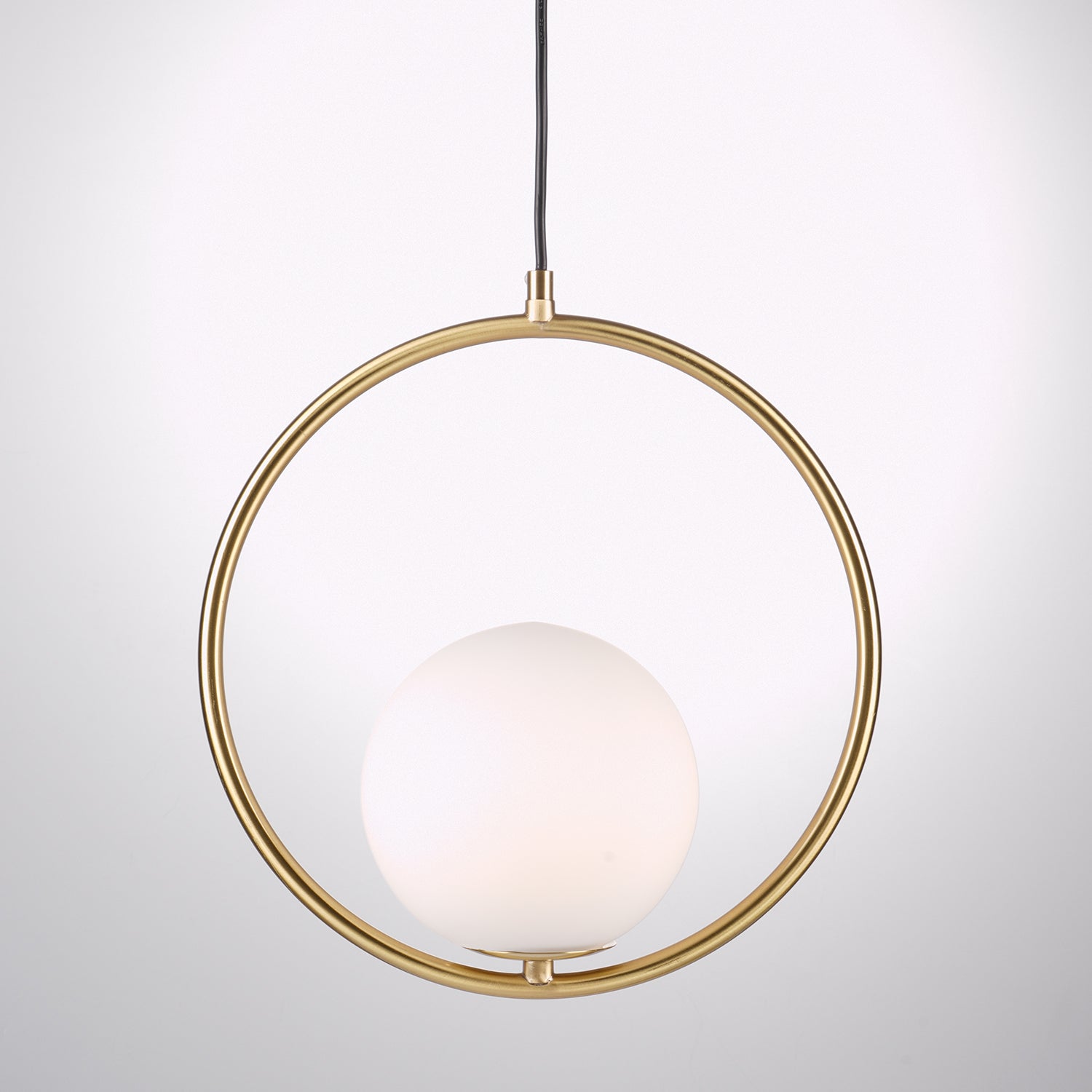 Lustra Pendant Lamp Brass Modern Ring - Letslighting