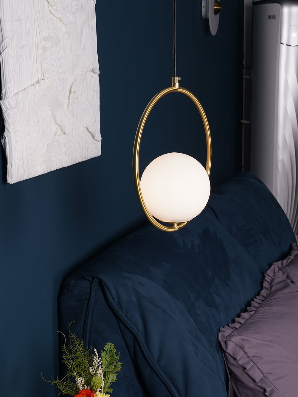 Lustra Pendant Lamp Brass Modern Ring - Letslighting