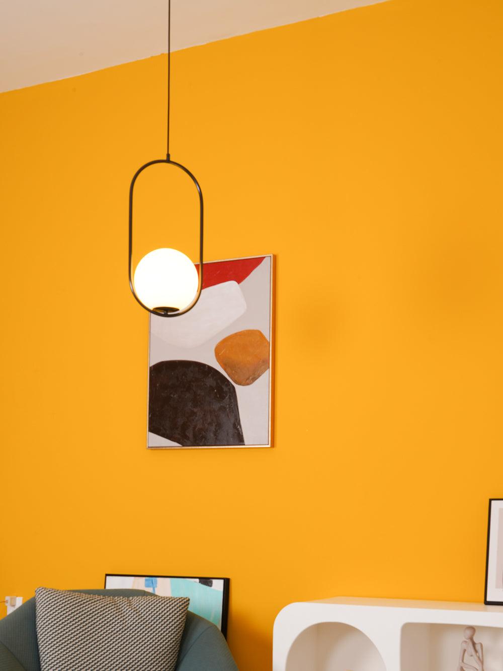 Lustra Pendant Lamp Brass Modern Ring - Letslighting
