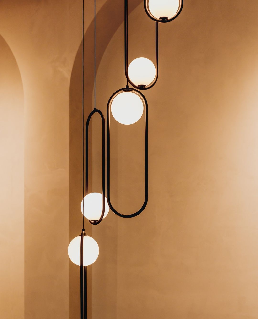 Lustra Pendant Lamp Brass Modern Ring - Letslighting