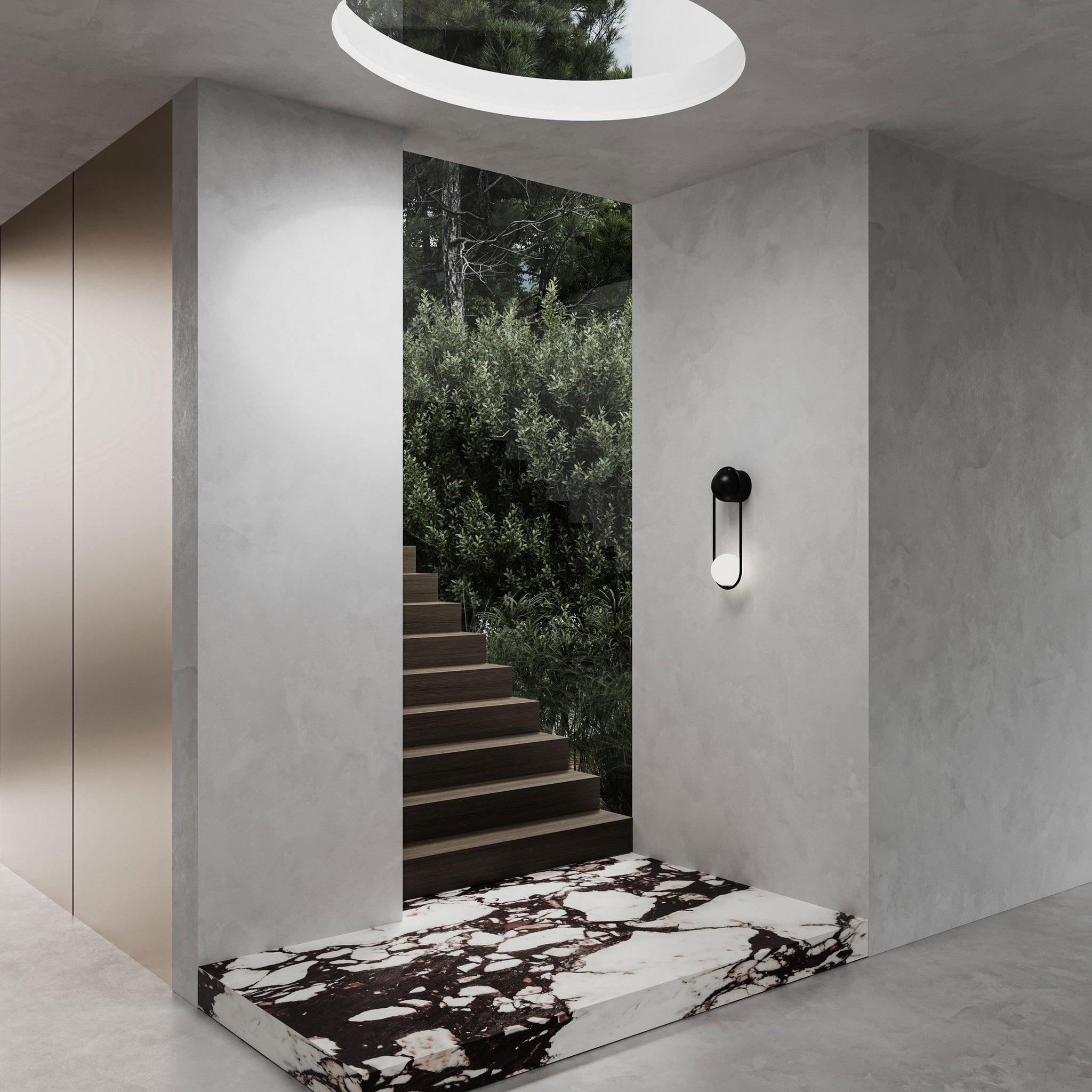 Radiain Brass Minimalist Wall Lamp - Letslighting