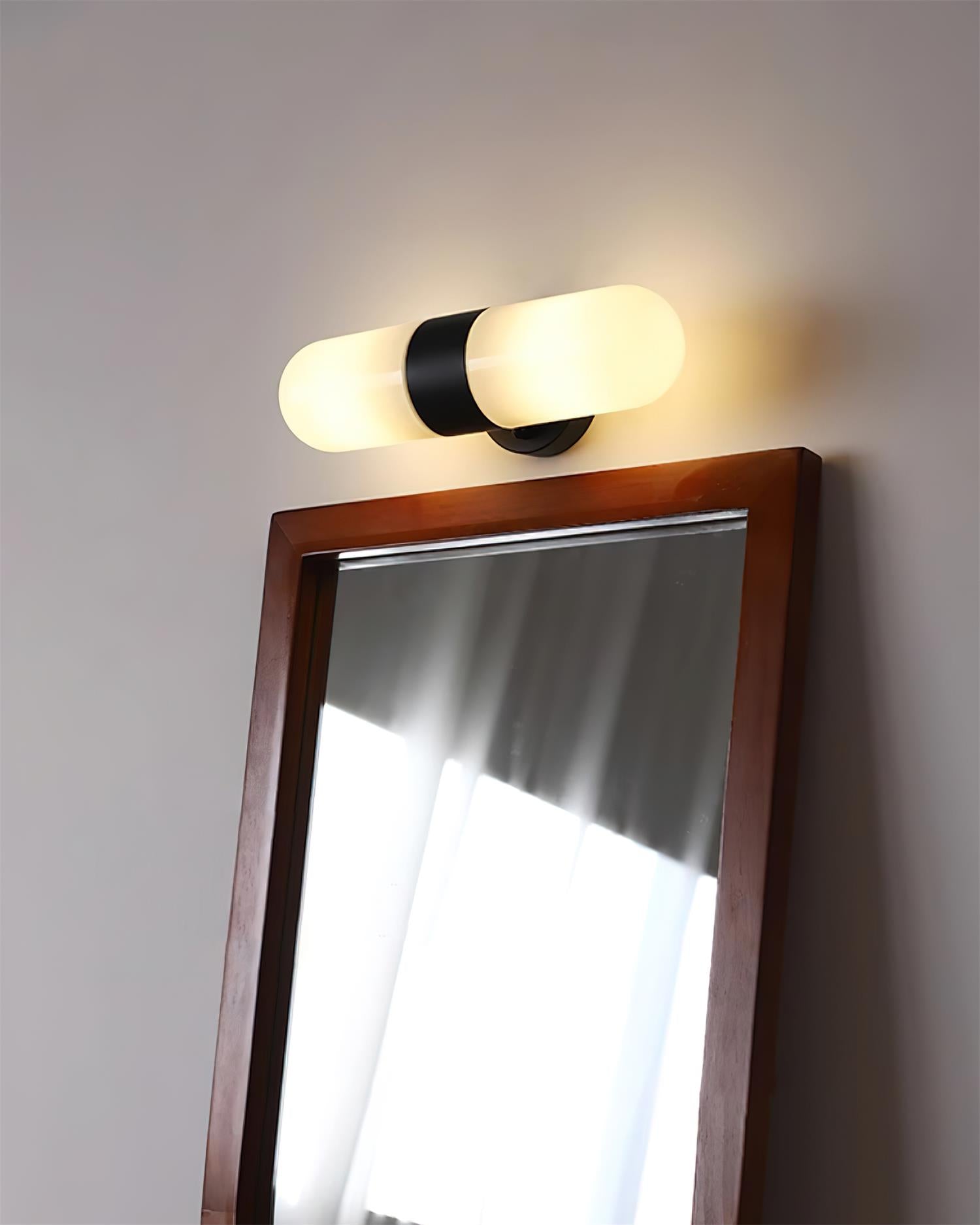 Wall Lamp Glass Modern Minimalist Vertical Sconce for Bedroom - Letslighting