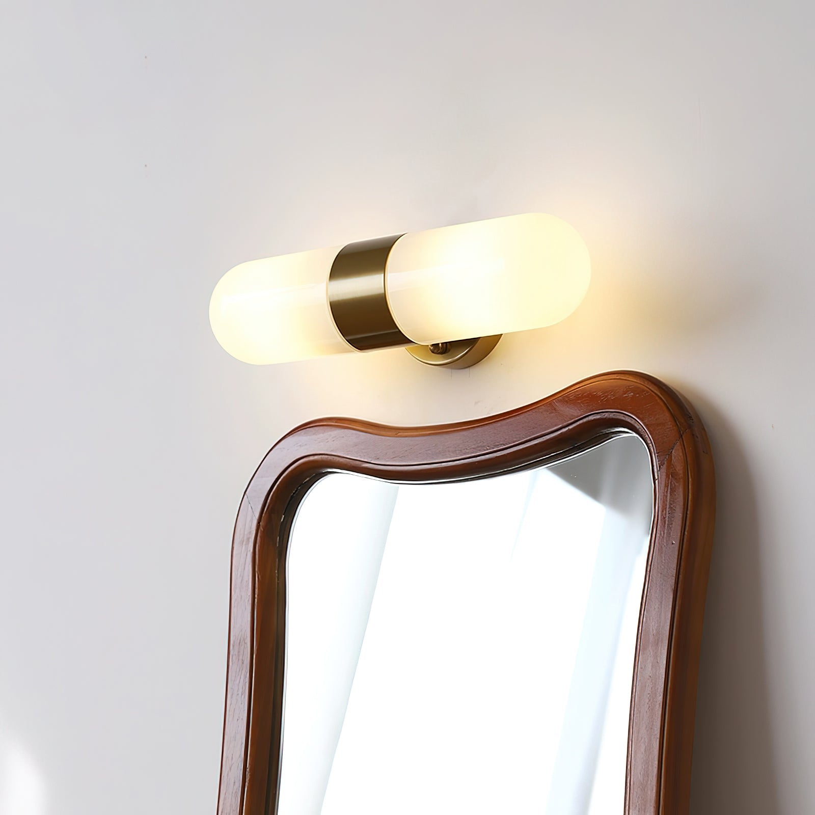 Wall Lamp Glass Modern Minimalist Vertical Sconce for Bedroom - Letslighting