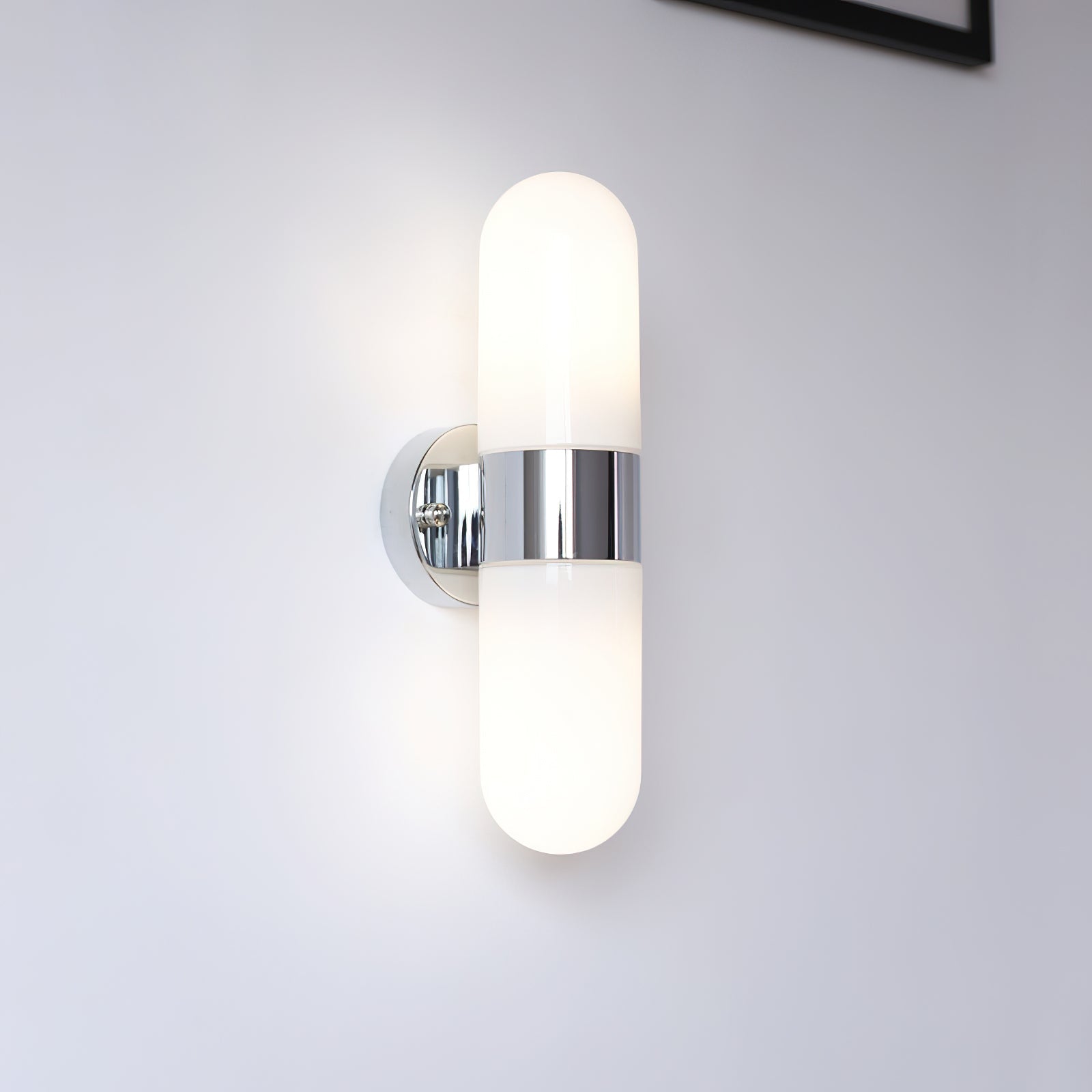 Wall Lamp Glass Modern Minimalist Vertical Sconce for Bedroom - Letslighting