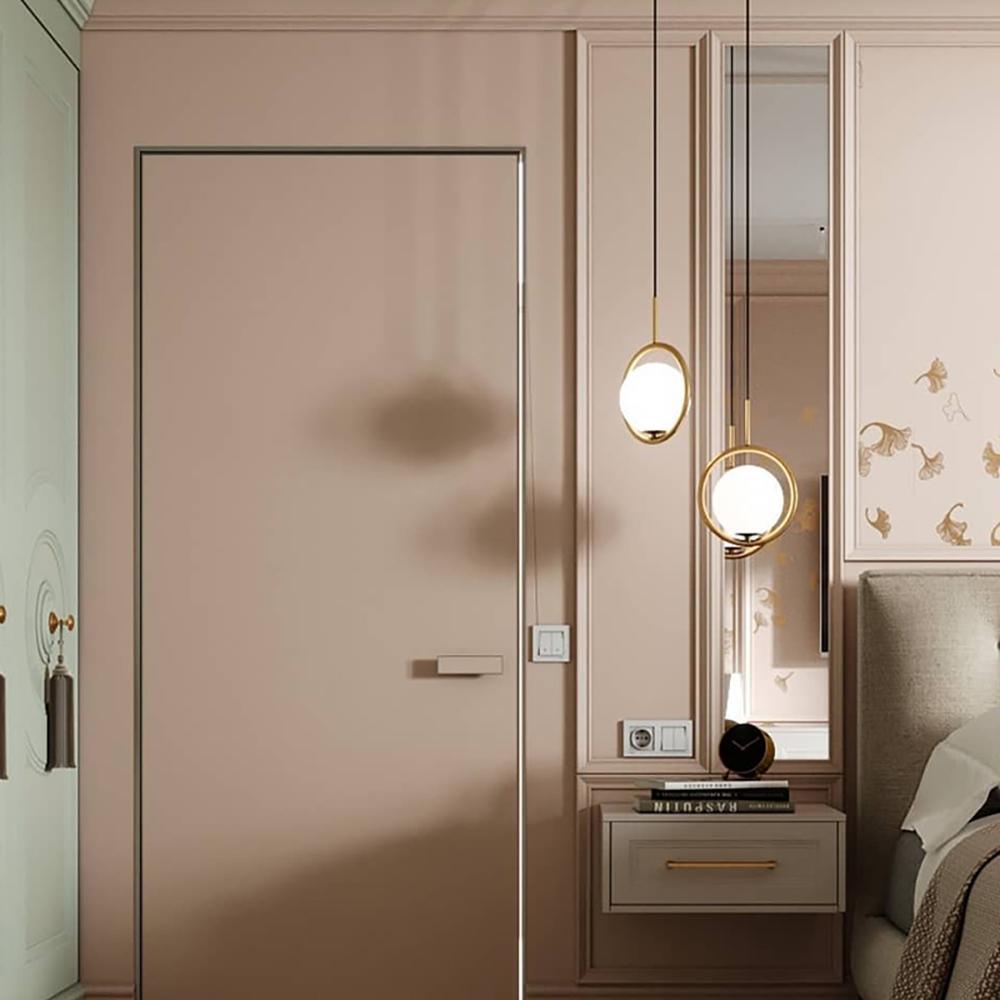Lustra Pendant Lamp Brass Modern Ring - Letslighting