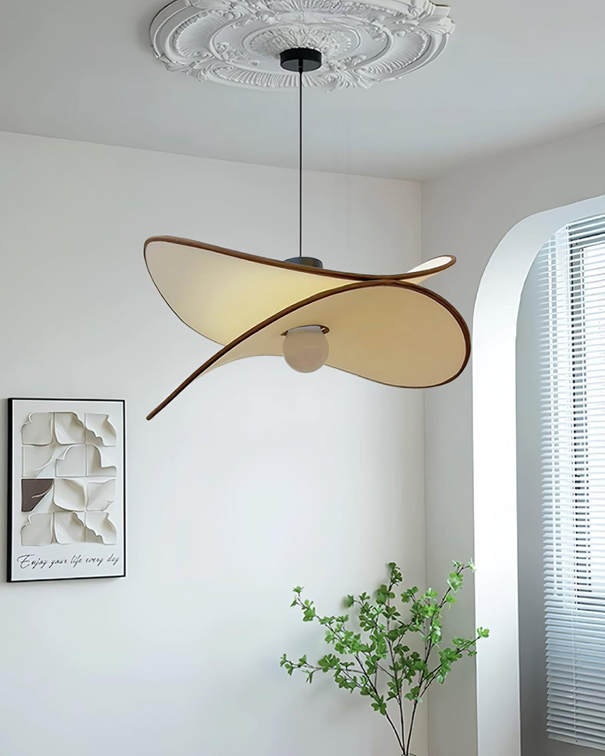 Cicaros Creativity Art Fabric Pendant Lamp - Letslighting