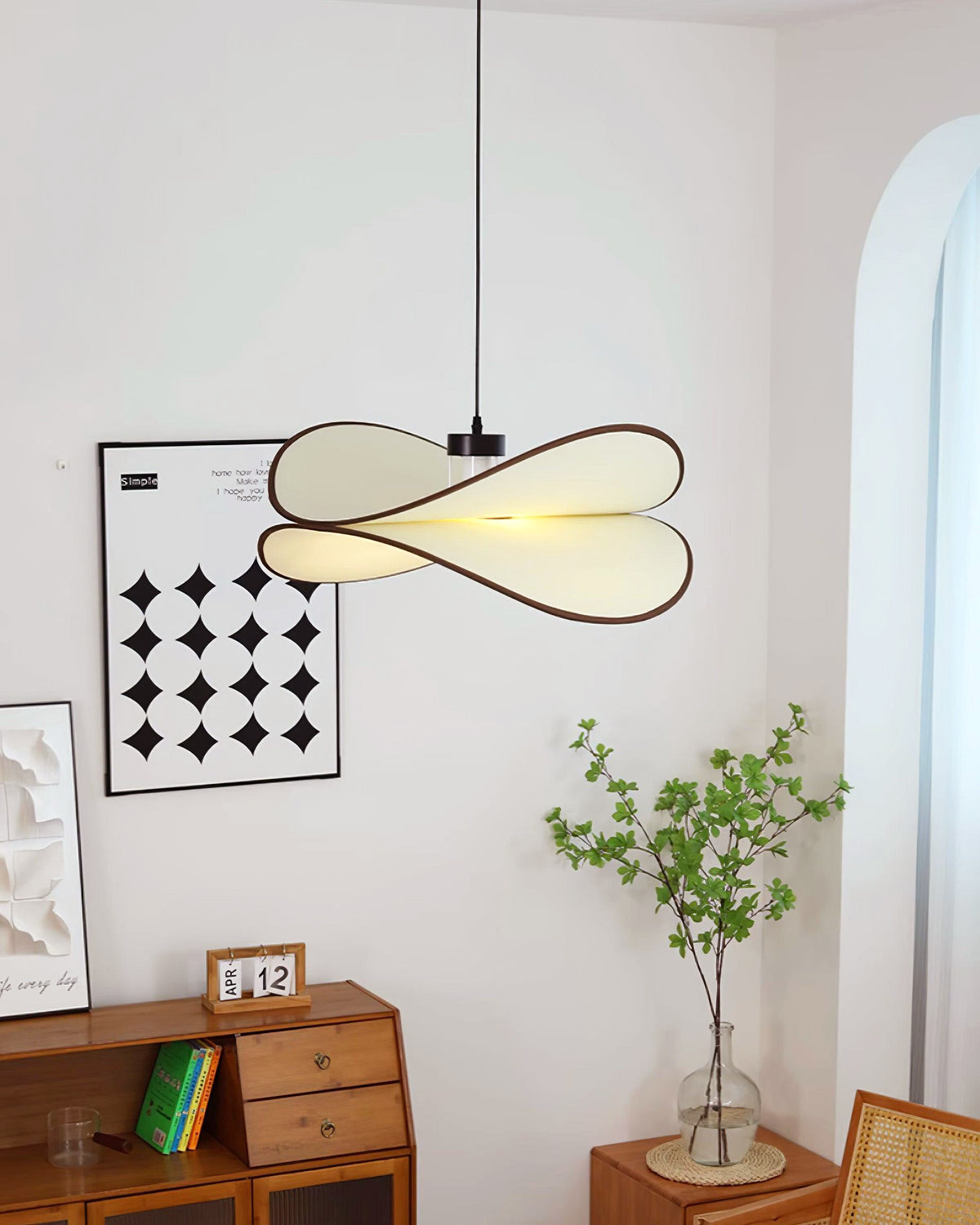 Cicaros Creativity Art Fabric Pendant Lamp - Letslighting