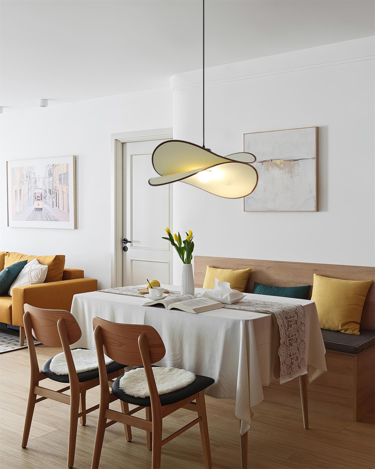 Miley Pendant Lamp Curved Organic Minimalist - Letslighting