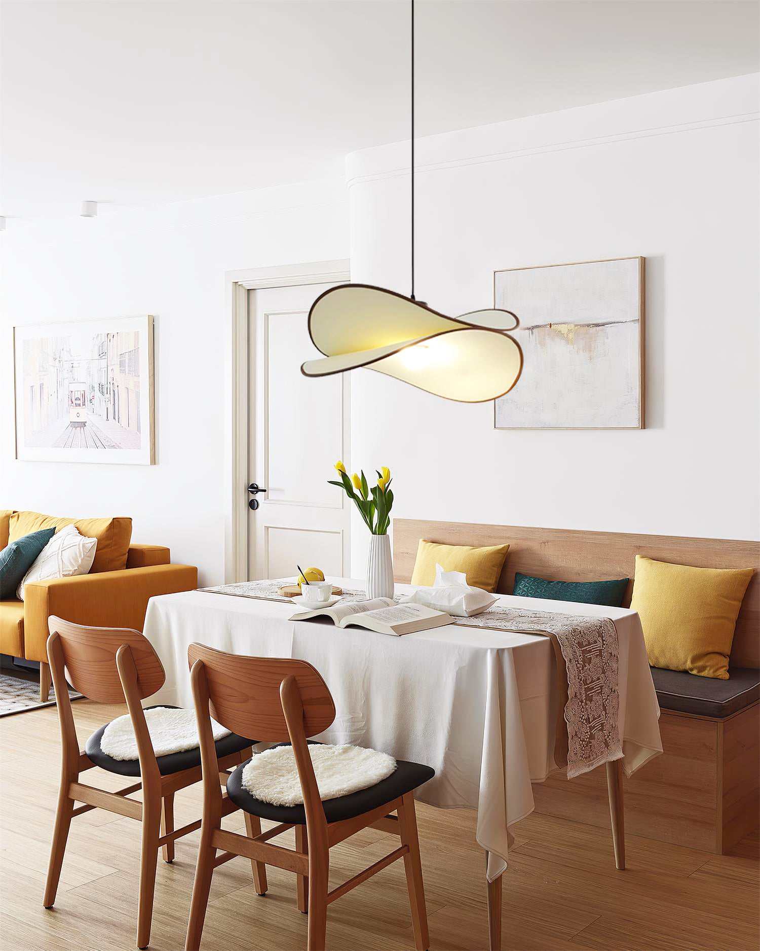 Cicaros Creativity Art Fabric Pendant Lamp - Letslighting