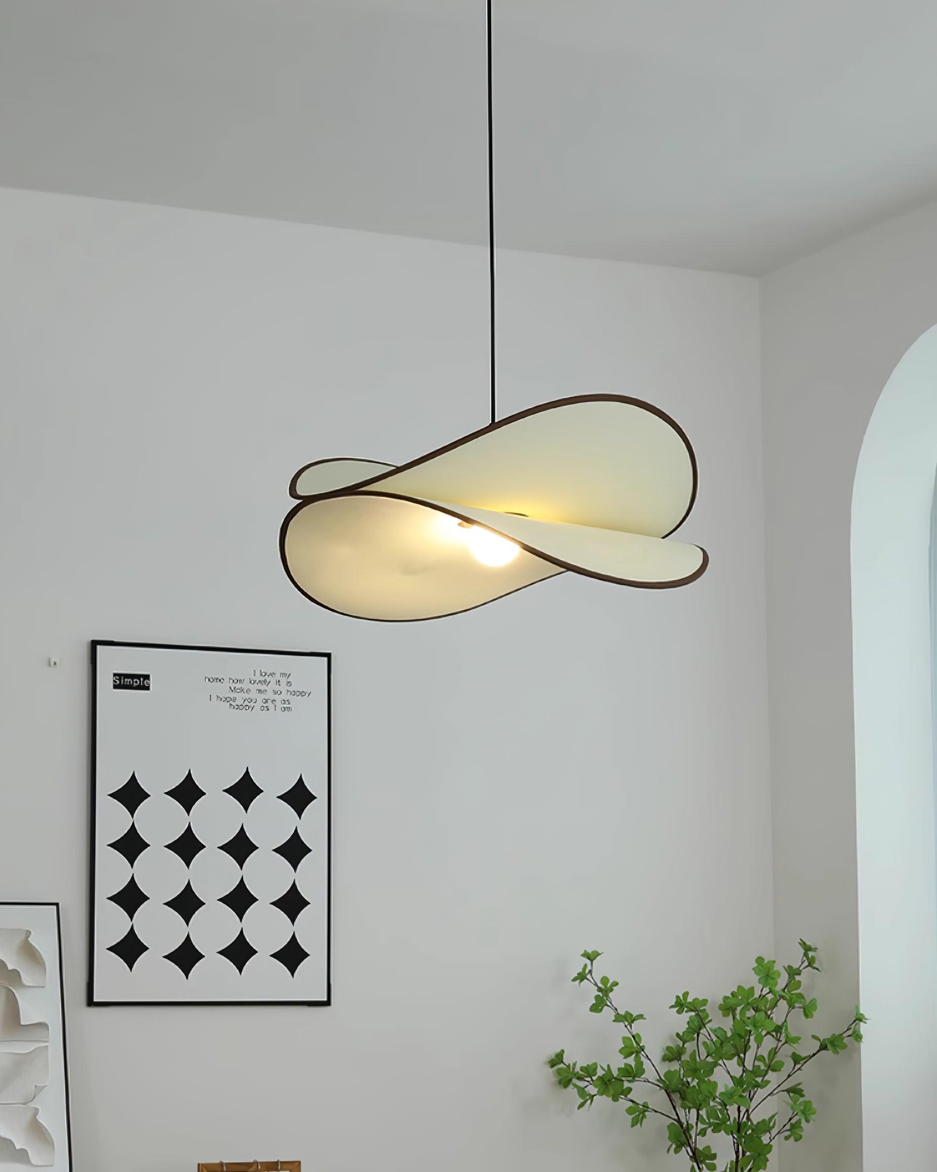 Miley Pendant Lamp Curved Organic Minimalist - Letslighting