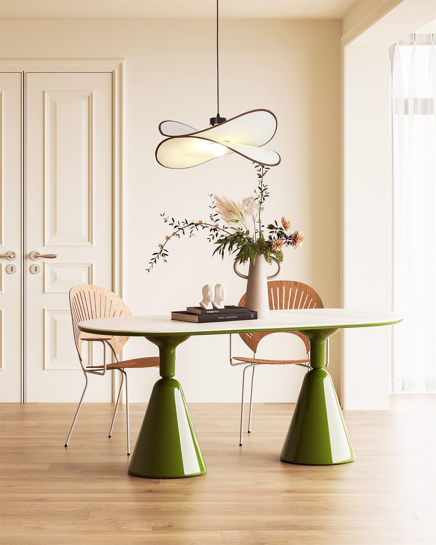 Cicaros Creativity Art Fabric Pendant Lamp - Letslighting