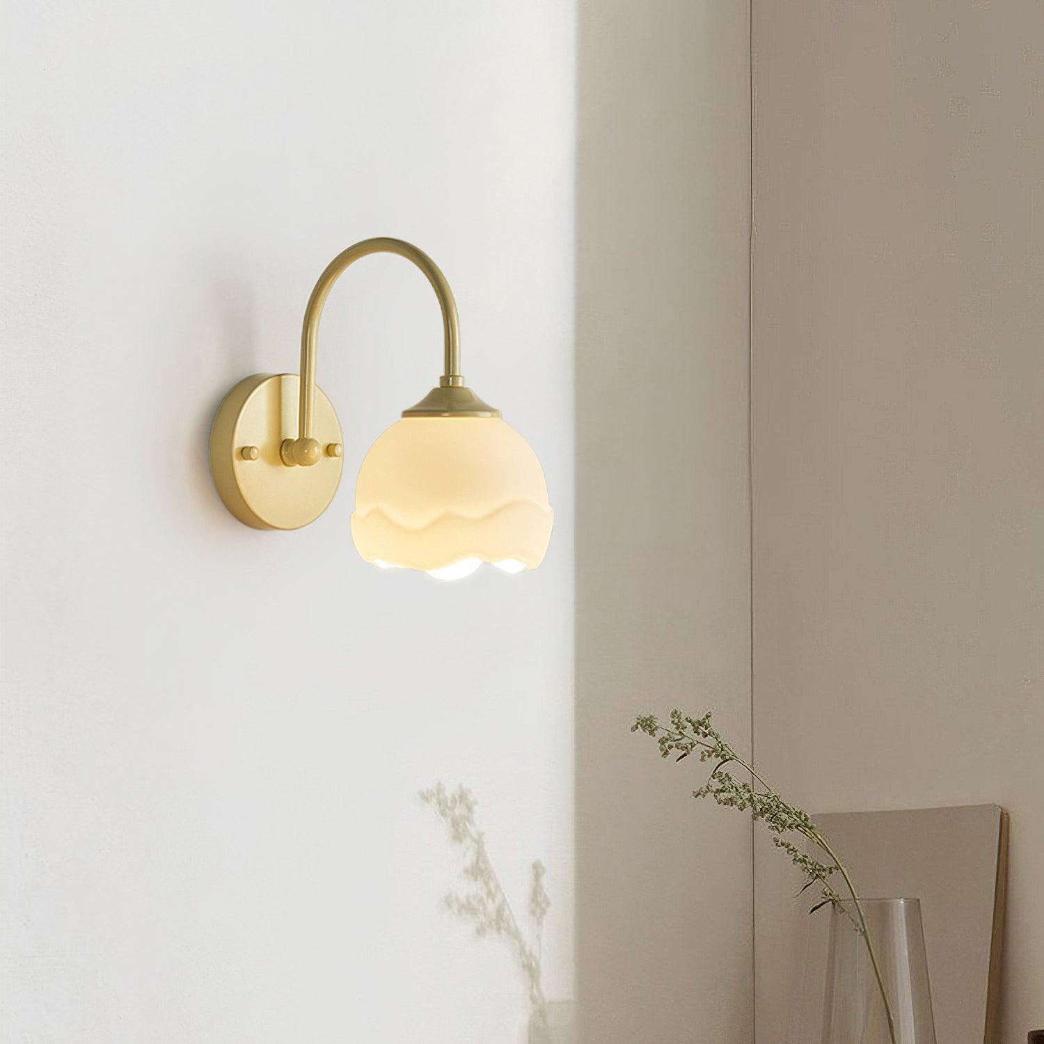 Ellace Glass Elegant Wall Lamp - Letslighting