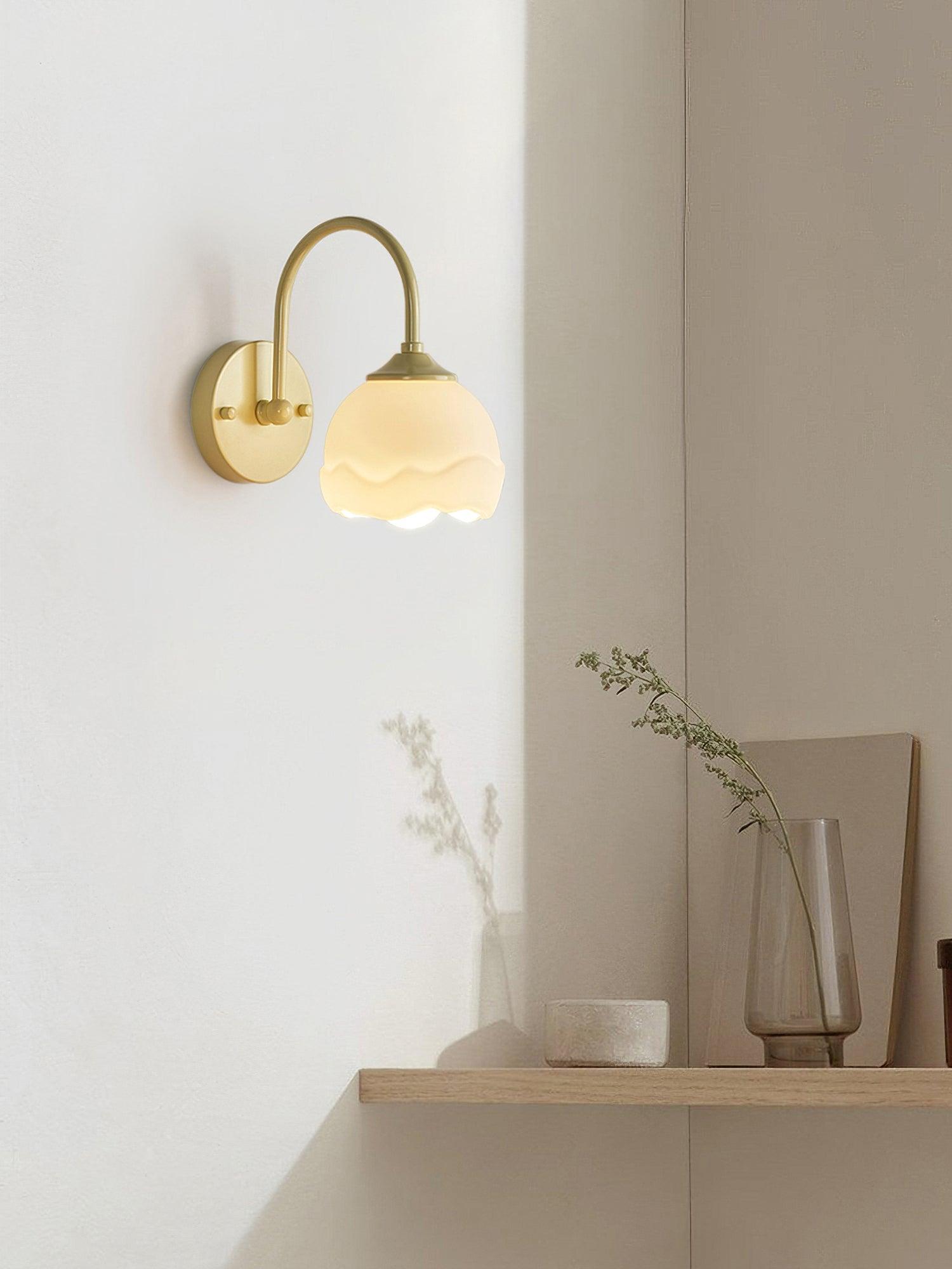 Ellace Glass Elegant Wall Lamp - Letslighting