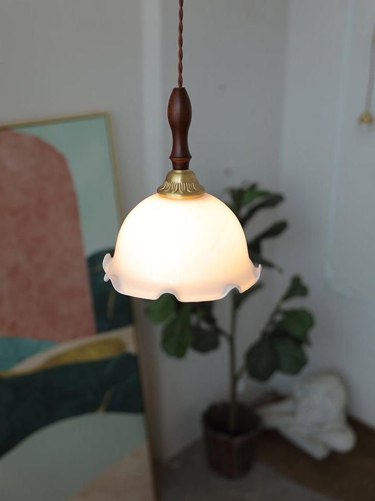 Floria Milky Flower Pendant Light - Letslighting