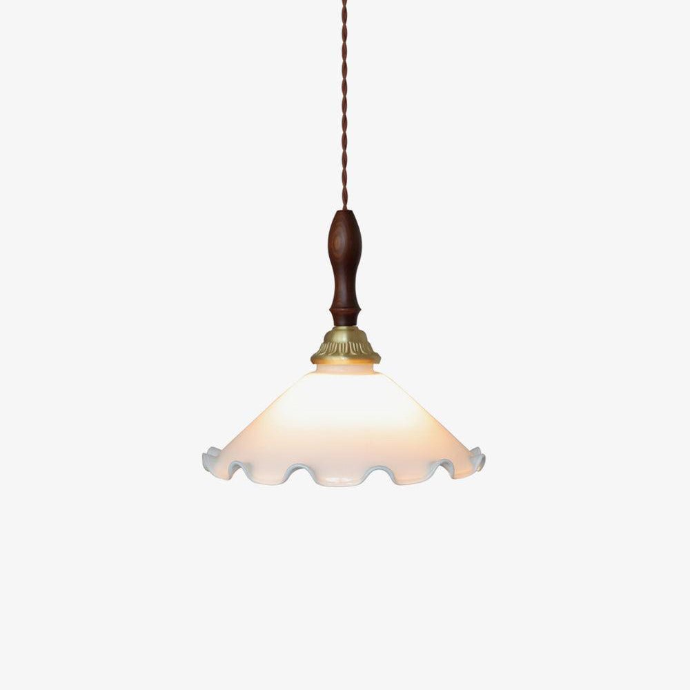 Floria Milky Flower Pendant Light - Letslighting