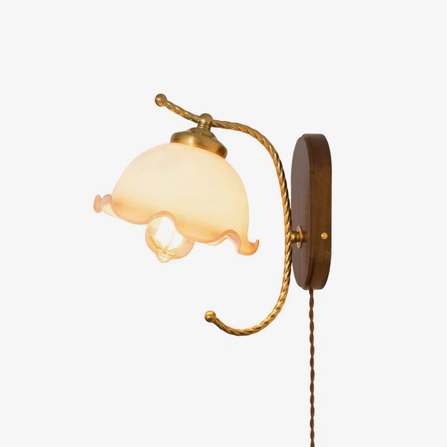 Olyss Wood Vintage Wall Lamp - Letslighting