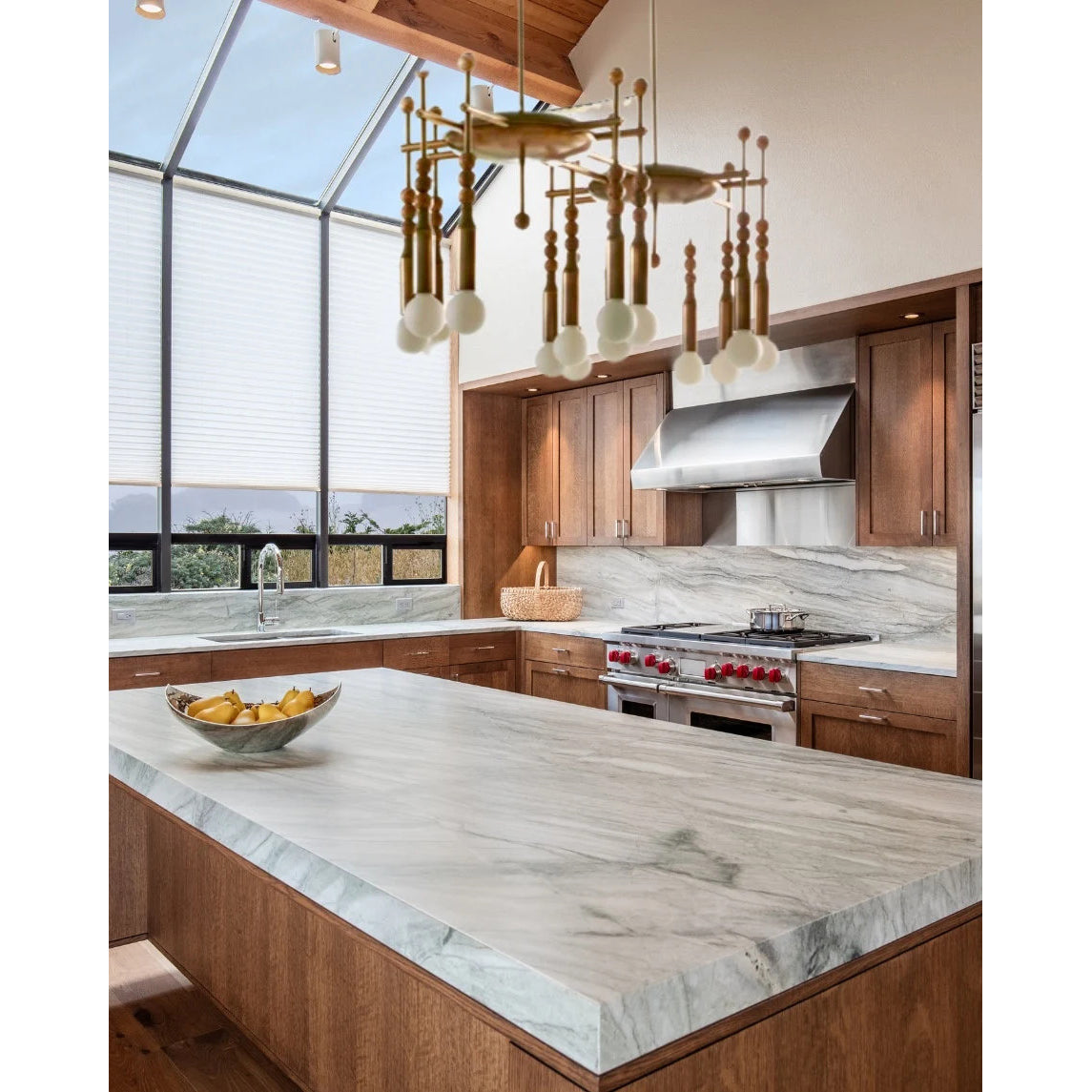 Esoleth Traditional Premium Elegance Marble Chandelier - Letslighting